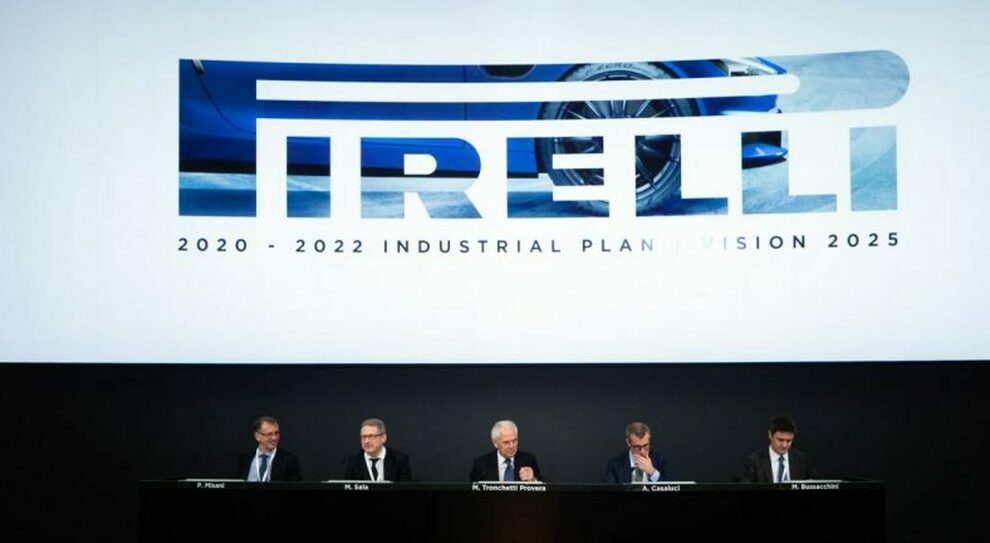 La presentazione del nuovo piano industriale Pirelli