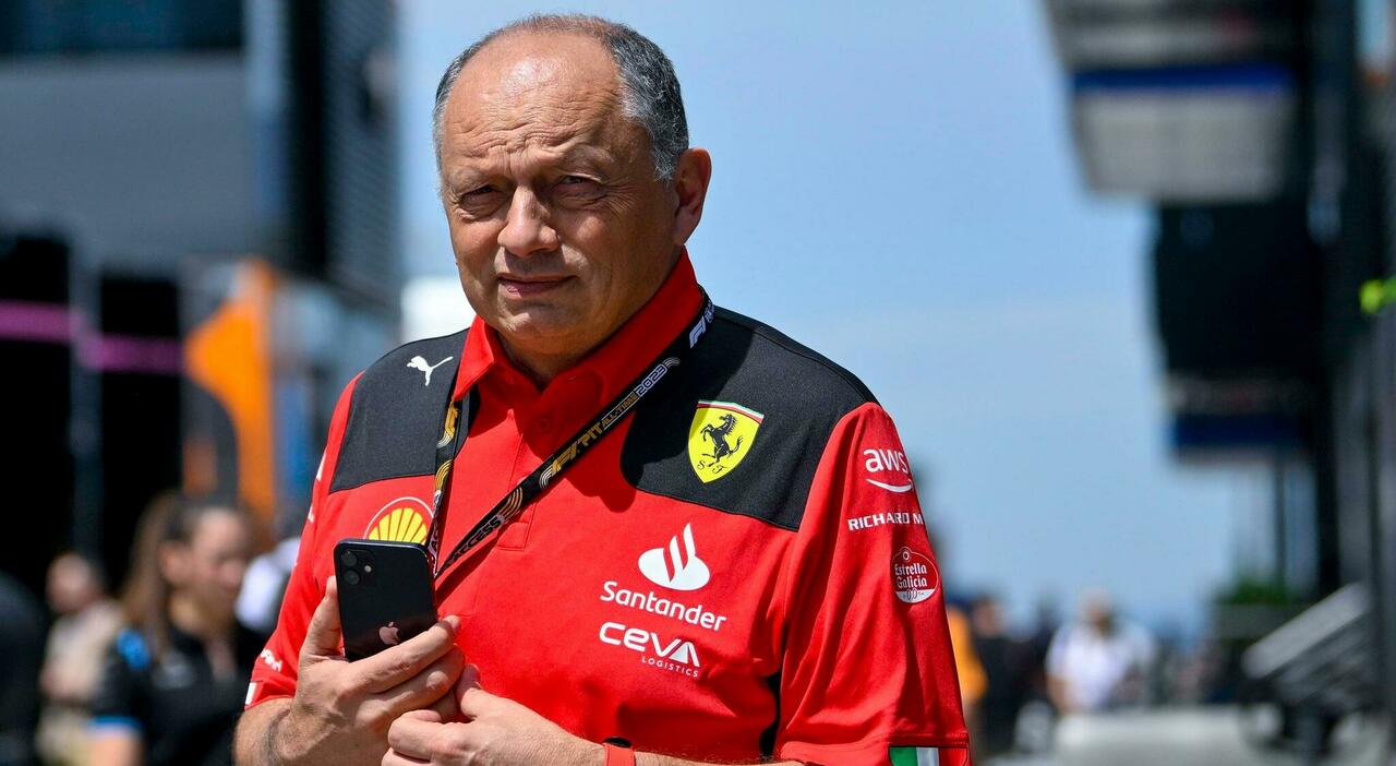 il team principal Ferrari, Frederic Vasseur