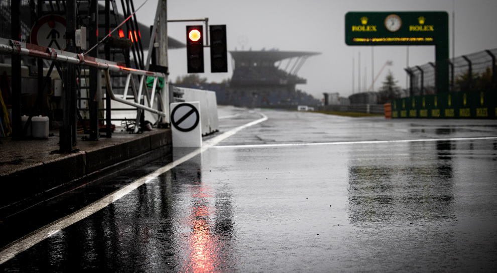 Pioggia al Nurburgring
