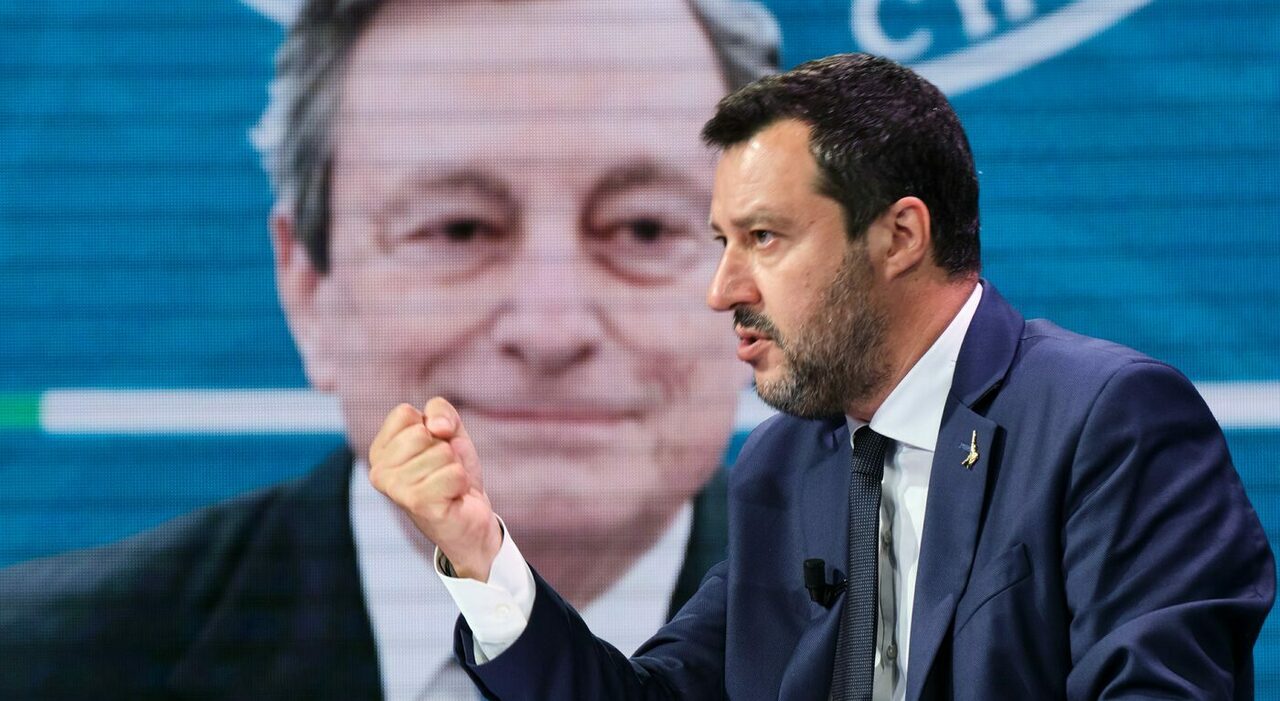 Salvini Draghi 