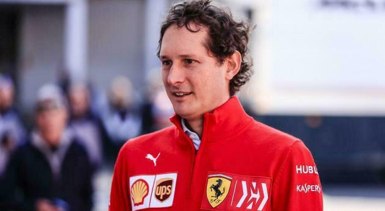 il presidente della Ferrari, John Elkann