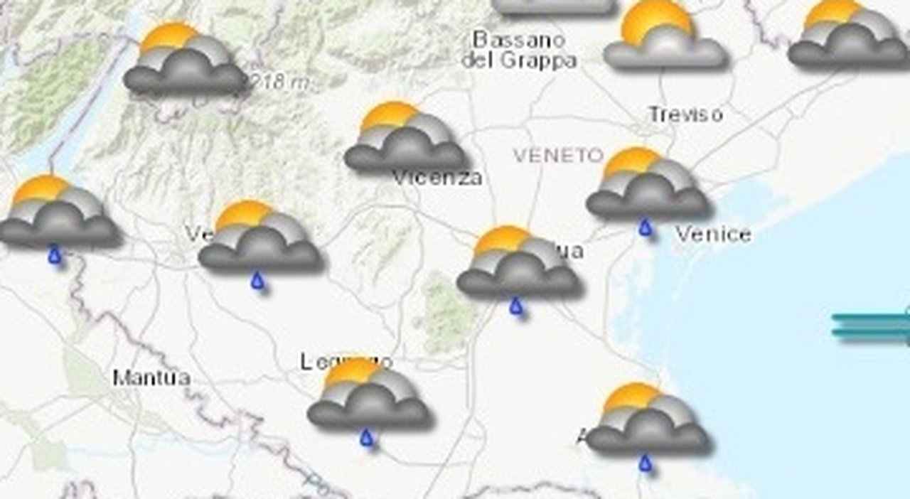 Previsioni Meteo, Piogge E Temporali Locali In Veneto E Fvg. Ma Liguria ...