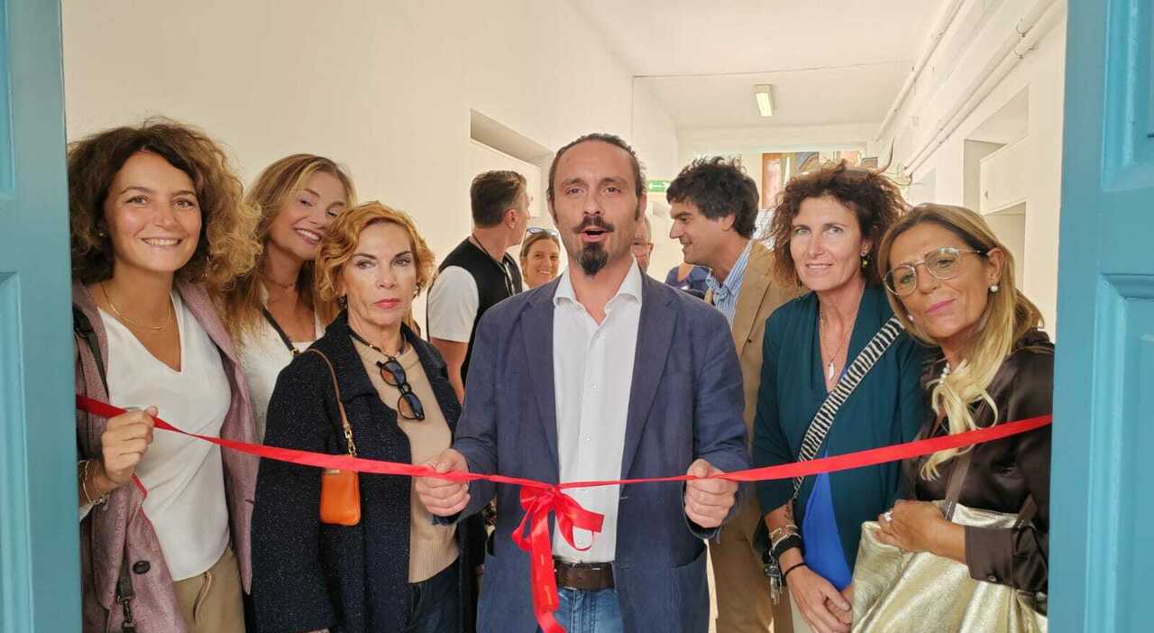 Reopening Celebration: Ribbon Cutting Marks Restoration of Ferrante Aporti Elementary School After 4 Years of Unusability
