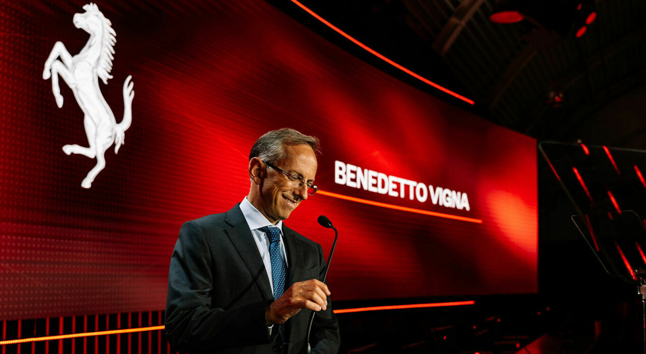 L amministratore delegato della Ferrari, Benedetto Vigna