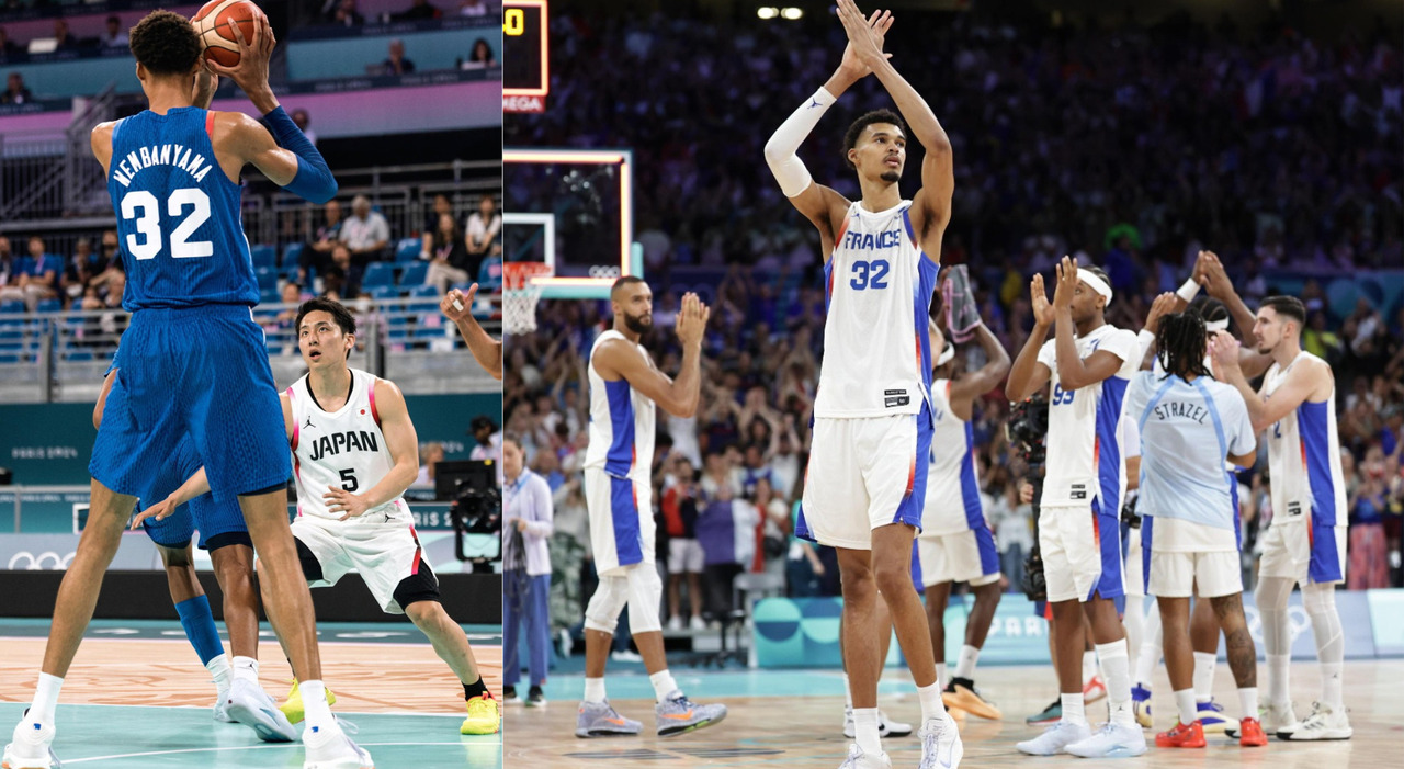 France and Japan Clash in Viral Basketball Showdown at the Olympics
