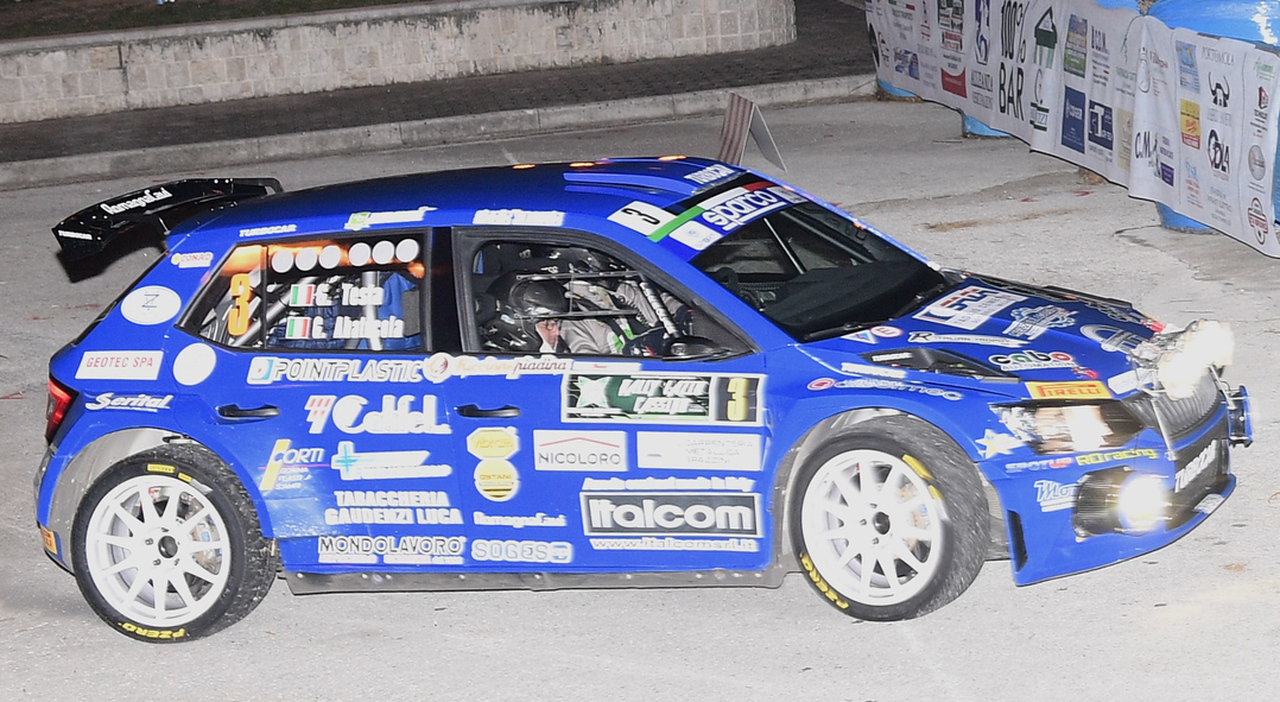 Giuseppe Testa e Gino Abatecola i vincitori del Rally del Lazio Cassino 2023