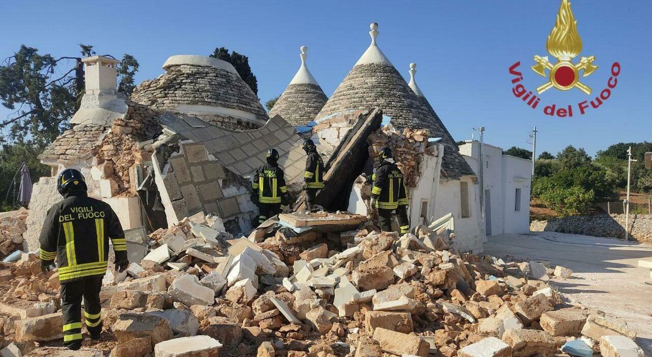 Esplosione trullo 