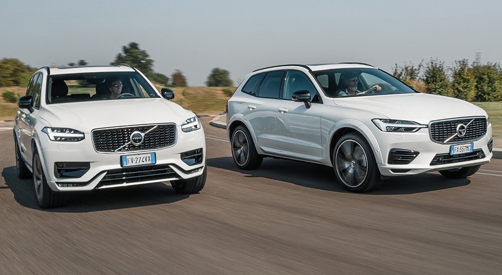 Le Volvo XC60 e XC90 ibride plug-in