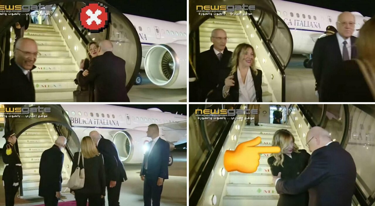 Verwechslung am Flughafen: Libanesischer Premierminister begrüßt fälschlicherweise Melonis Sekretärin