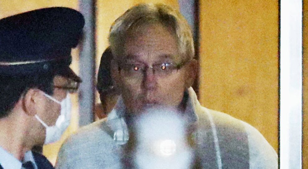 Greg Kelly, ex dirigente Nissan al momento della scarcerazione
