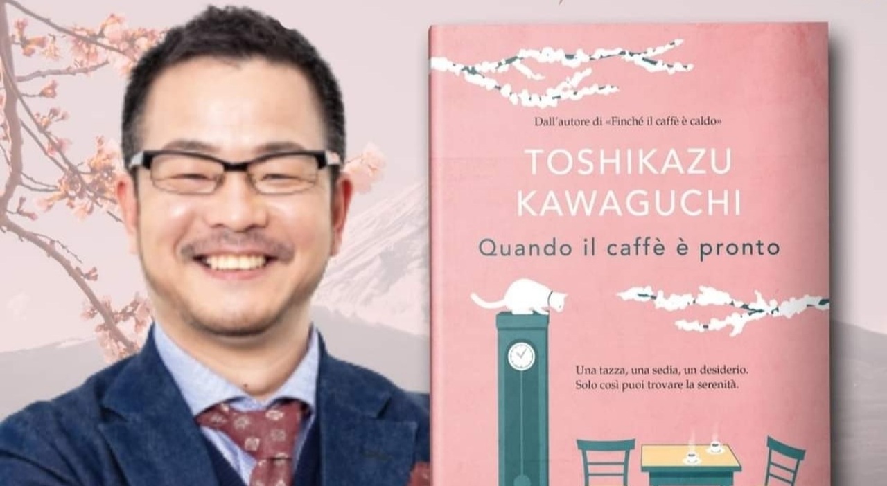 Il fenomeno editoriale da un milione di copie Toshikazu Kawaguchi oggi a  Roma presenta la sua saga del caffè