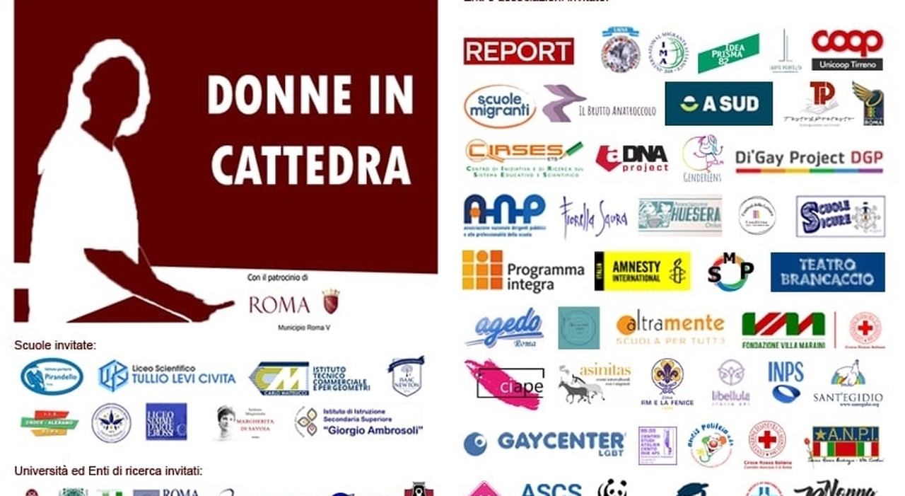 Il liceo Kant celebra la Giornata internazionale della donna con Donne in cattedra