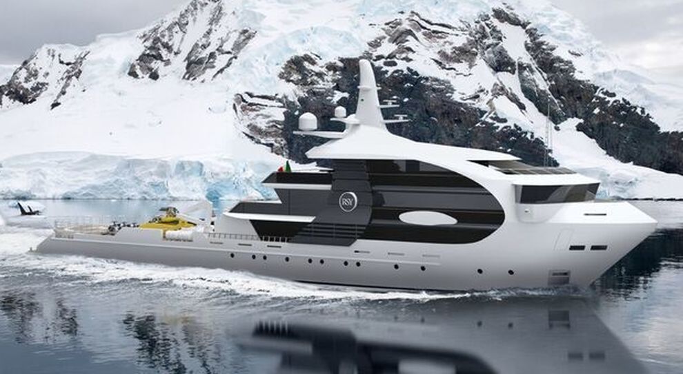 La nuova barca di Rosetti Superyachts che sembra un'orca