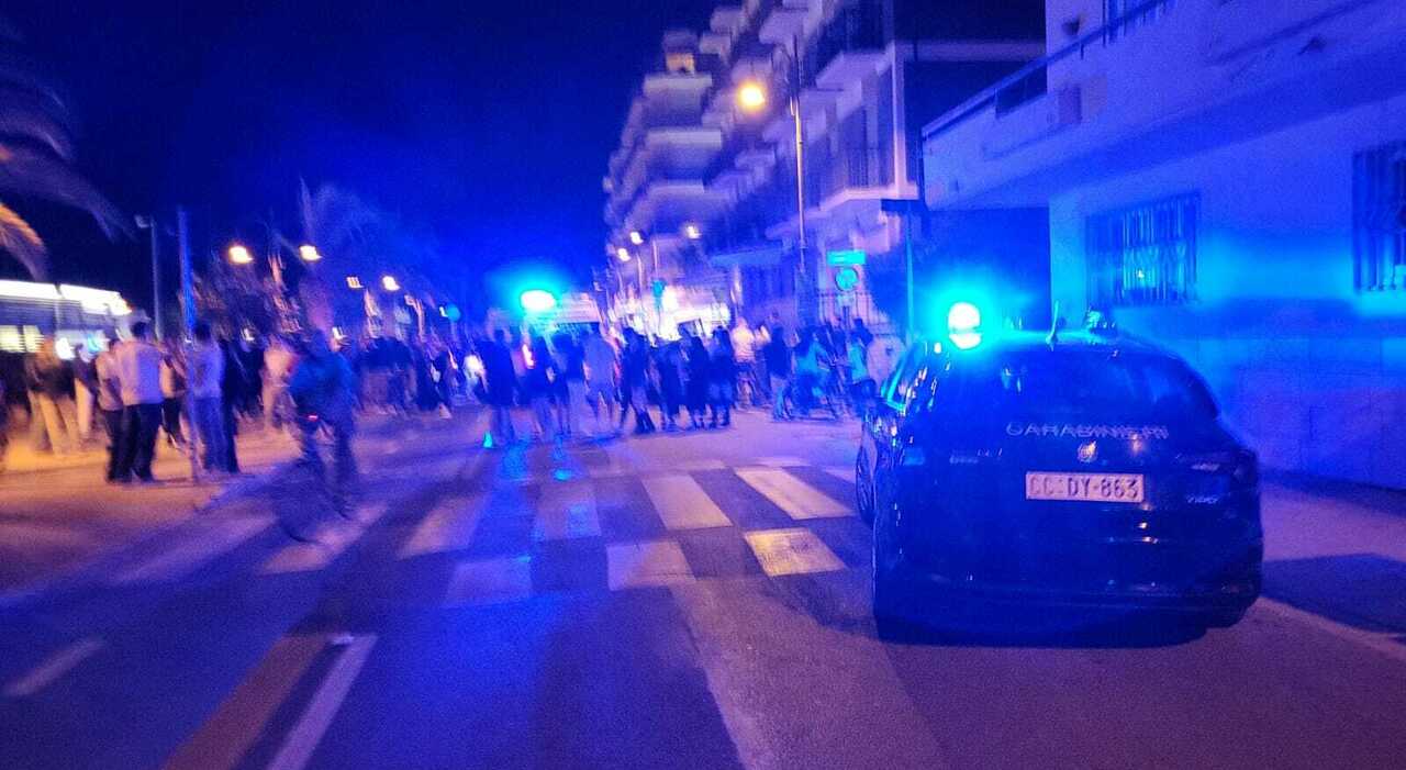Rissa sul lungomare a Porto San Giorgio: esploso un colpo di pistola (a salve). Paura tra la folla, un ferito