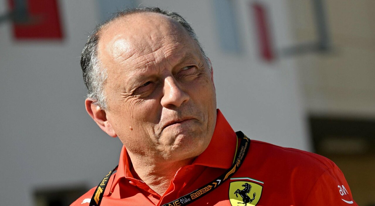 il team principal della Ferrari, Frederic Vasseur