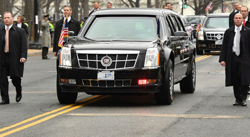 La Cadillac blindatissima di Donald Trump