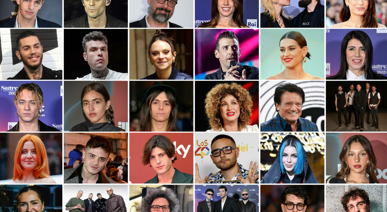 Sanremo 2025, cover evening: here are all the duets