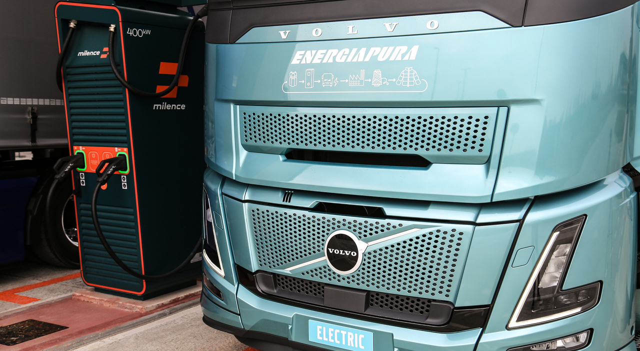 Il primo Charging Hub per i grandi camion elettrici è a Bagnolo San Vito (MN) ed è di Milence
