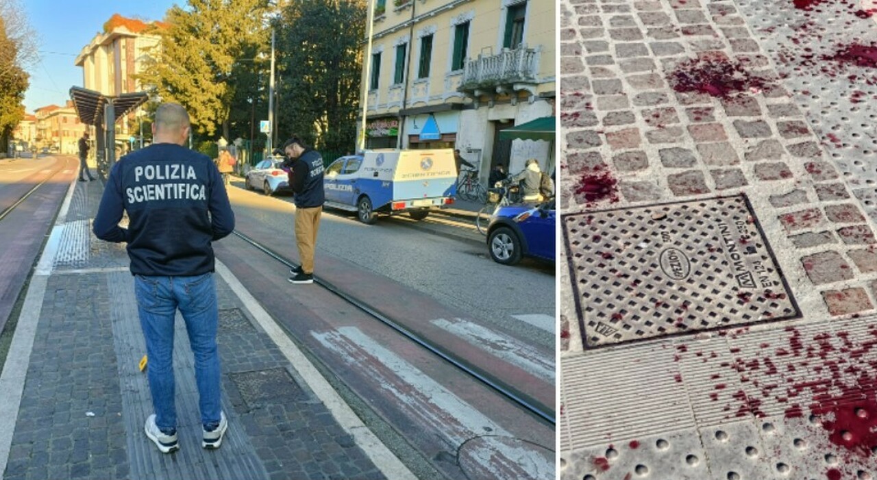 Accoltellato alla fermata del tram al culmine di una lite: un ferito e indagini in corso