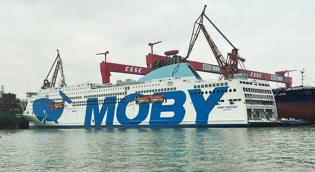 La Moby Fantasy partirà dalla Cina nei prossimi giorni verso l Italia