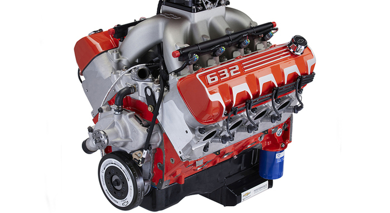 il V8 aspirato 10,35 litri da 1.004 cv di Chevrolet Performance