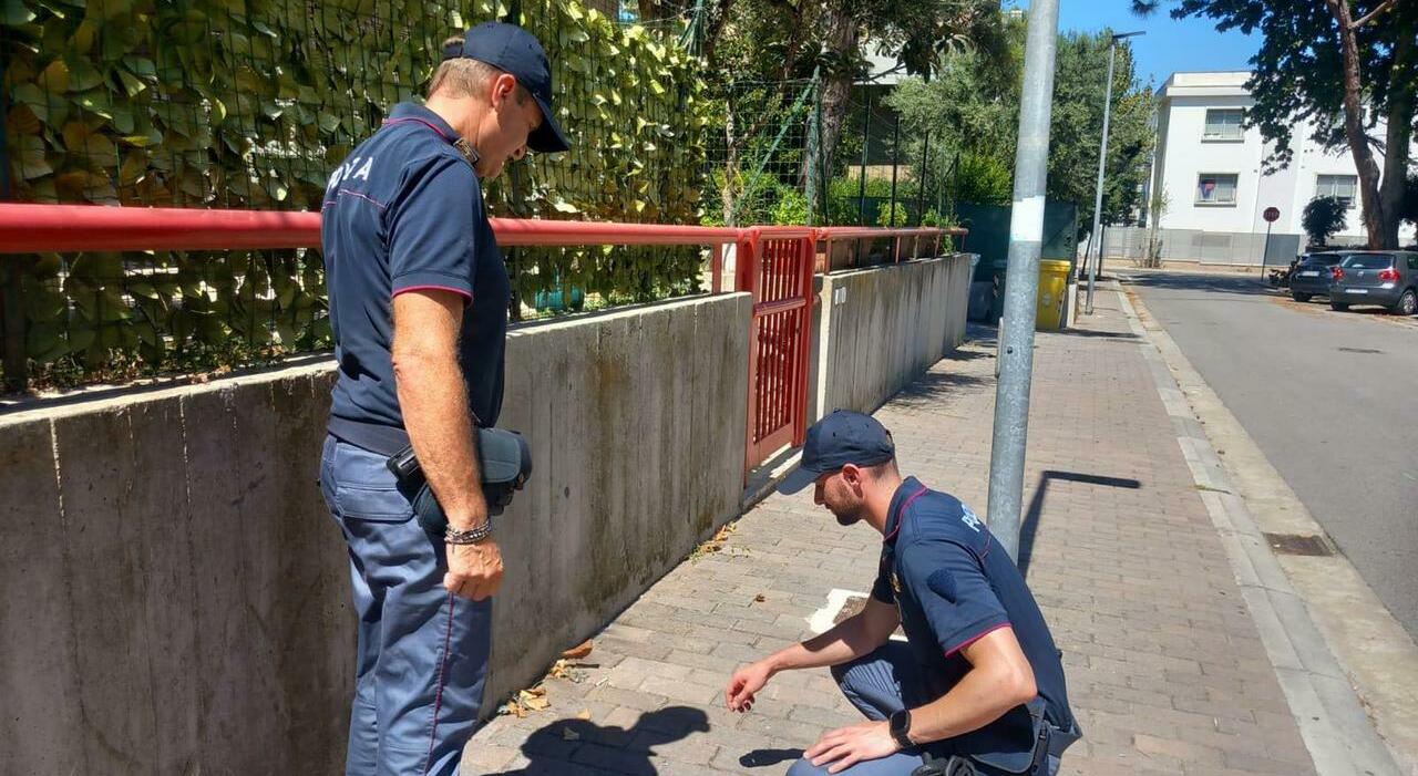 Il vendicatore mette chiodi in strada contro l