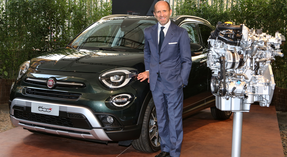 Luca Napolitano, a capo dei marchi Fiat e Abarth per la regione EMEA con la nuova 500X