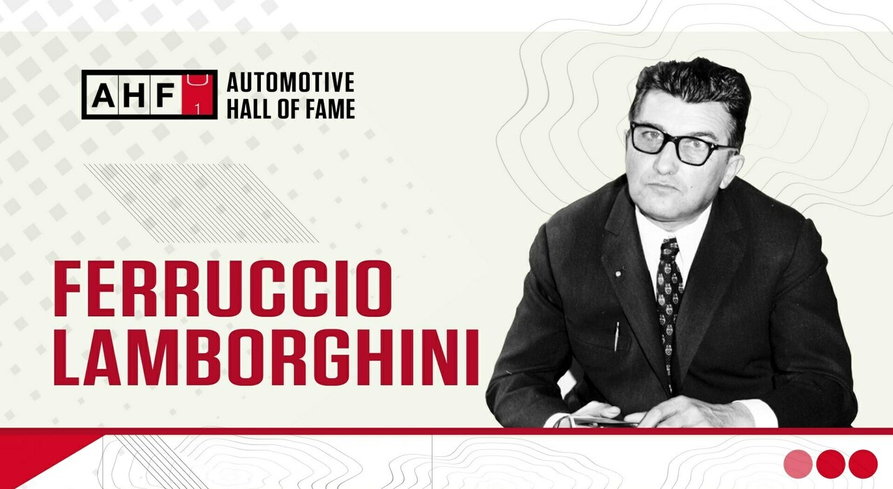 Ferruccio Lamborghini, il leggendario fondatore della casa bolognese entra nella “Automotive Hall of Fame”