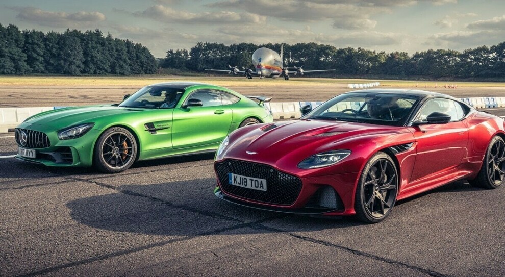 Le due supersportive di Mercedes e Aston Martin