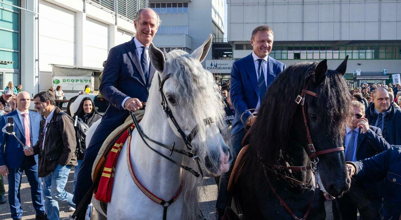 Zaia IV, Lollobrigida apre: «A decidere sarà il Parlamento». E il governatore scherza: Vi toglierei un problema