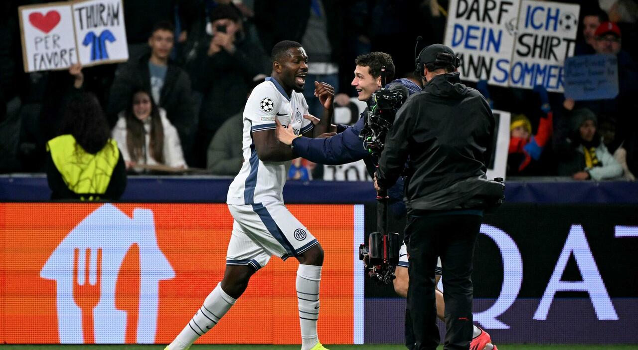 Young BoysInter le pagelle ci pensa Thuram 7 male Barella in regia 5