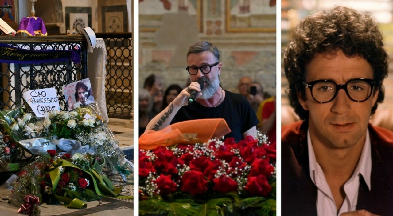 Francesco Nuti I Funerali A Firenze In Per L Addio Tra Lacrime E Commozione Marco Masini