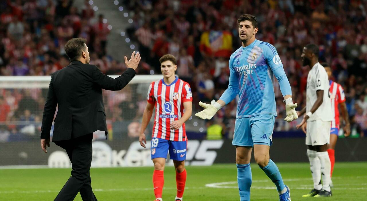El derbi de Madrid entre Atlético y Real suspendido por lanzamiento de ...