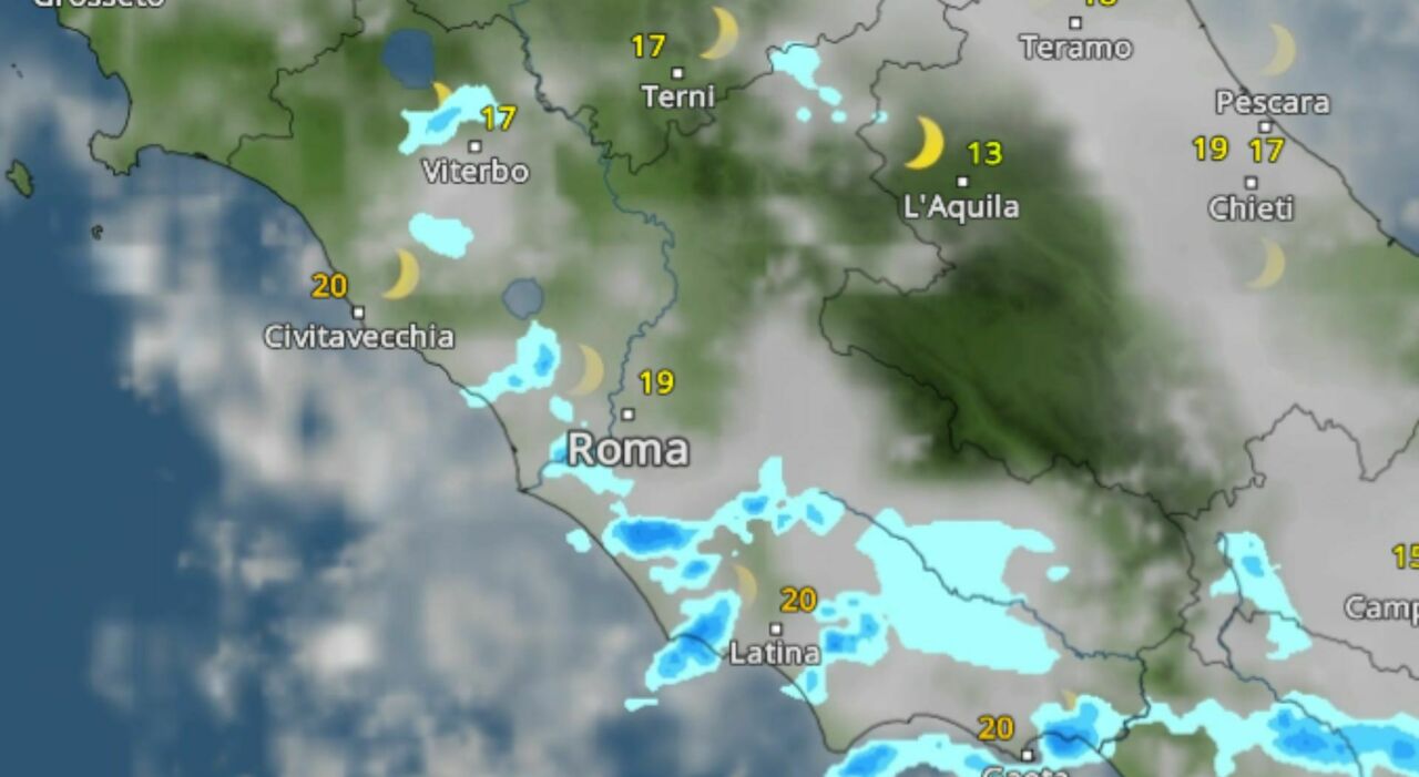 Previsioni meteo per il ritorno del bel tempo fino al weekend