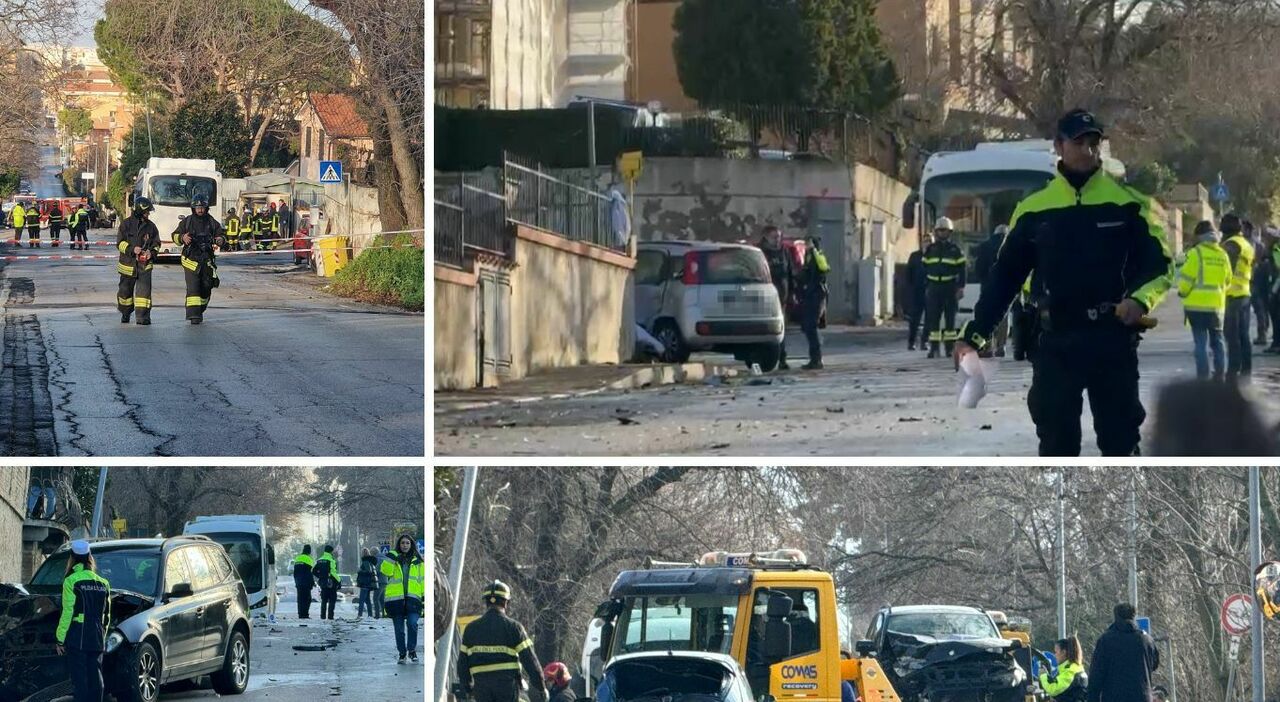 Suv piomba su un?auto: morti marito e moglie, poi l?incubo fuga di gas a Torrette