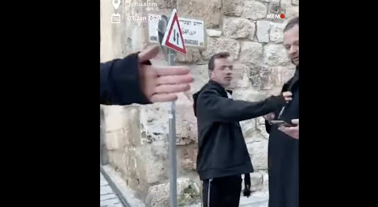 Harcèlement et menaces contre un prêtre chrétien à Jérusalem par des extrémistes juifs