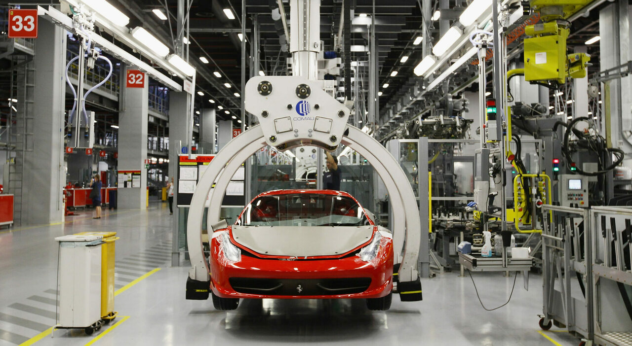 La fabbrica Ferrari di Maranello