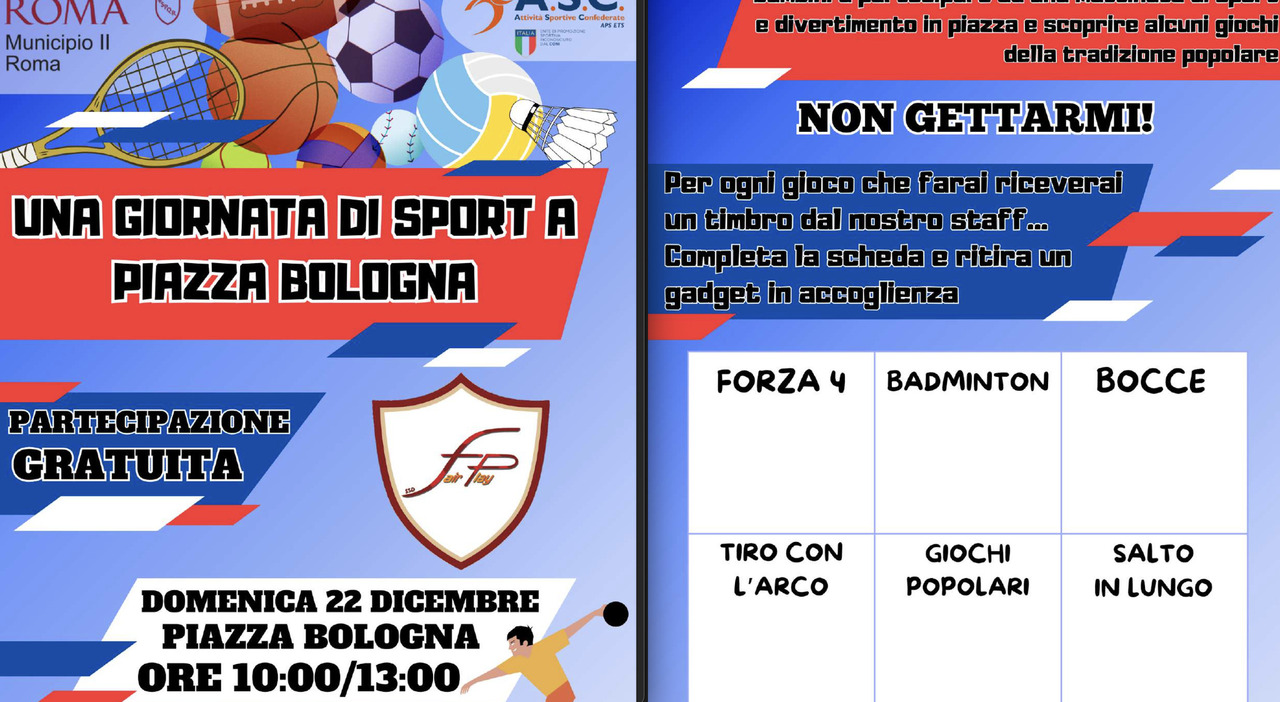 Una domenica di sport a Piazza Bologna trasformata in una palestra a cielo aperto