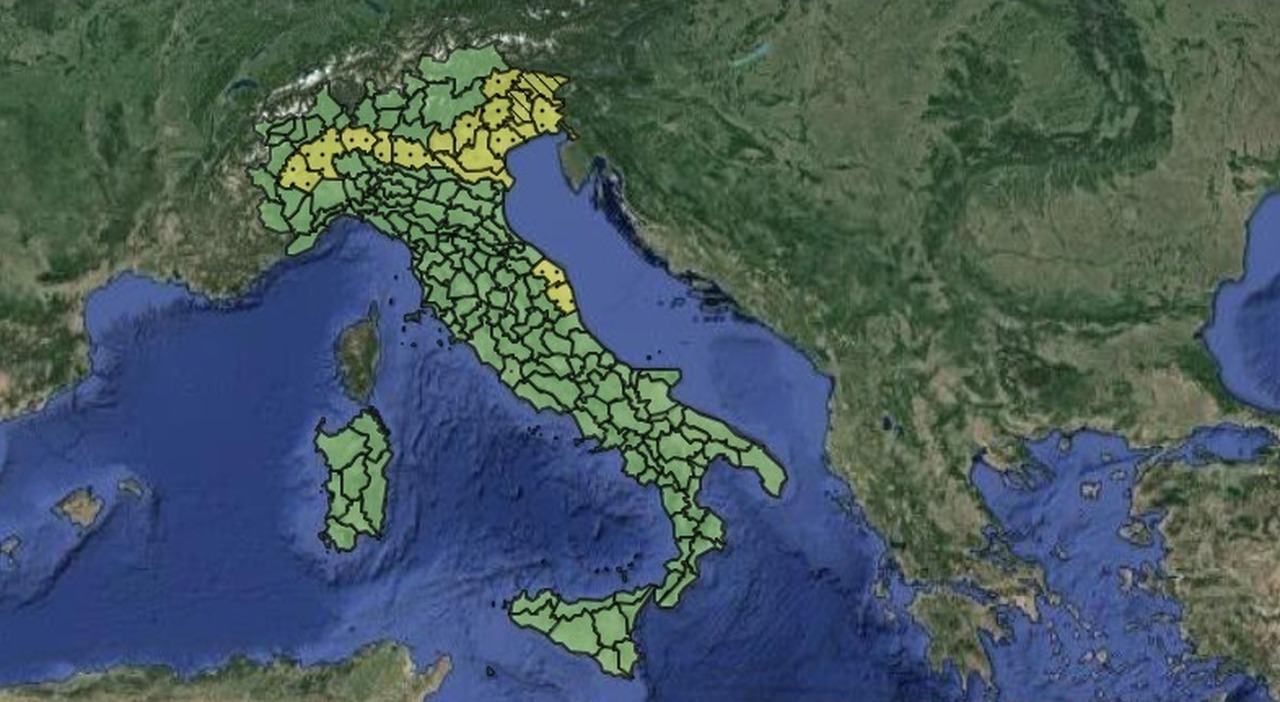 Maltempo, allerta gialla in cinque regioni: dalla Lombardia al Veneto, ecco dove e quali sono i rischi