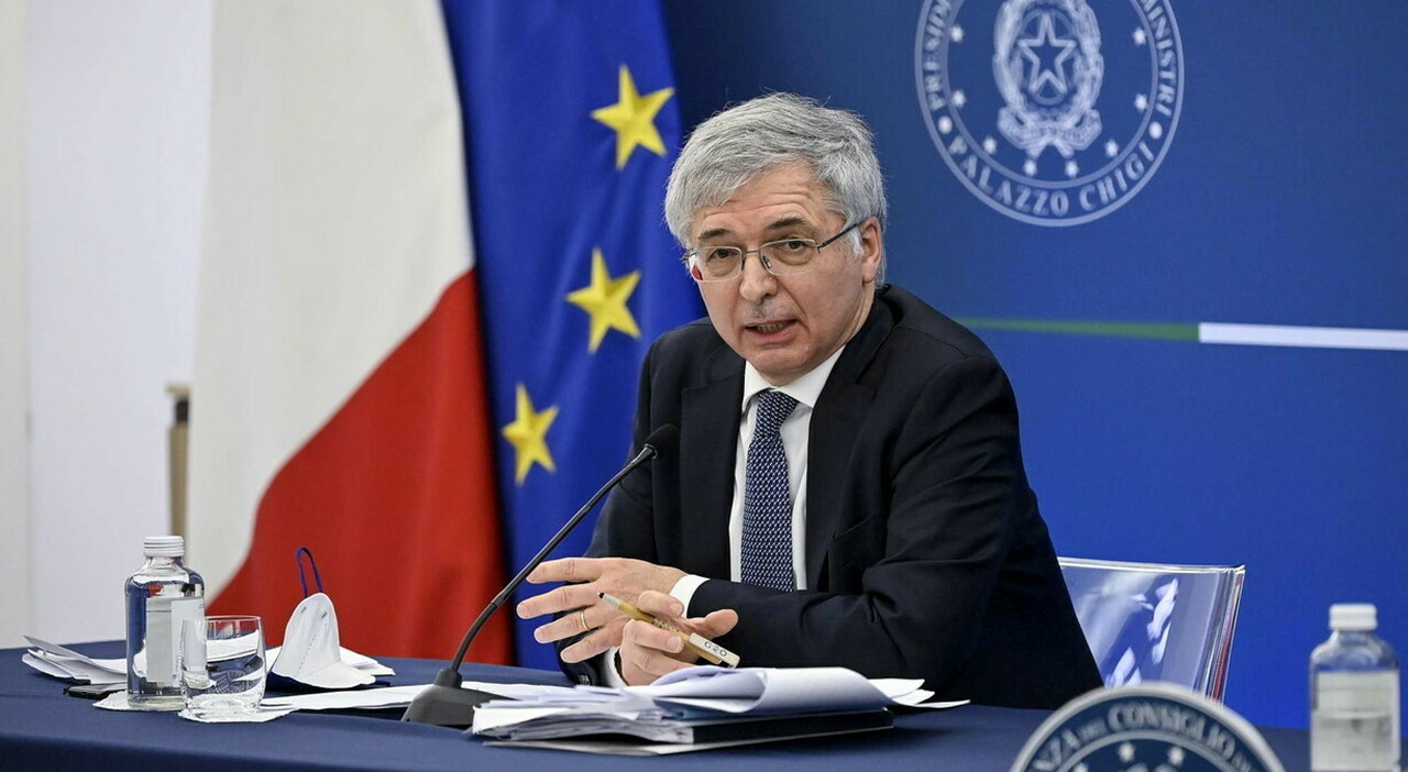 il ministro dell’Economia Daniele Franco