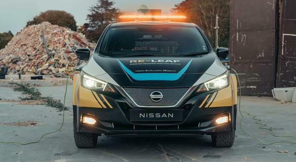 La Nissan Re-Leaf, un concept elettrico per il primo soccorso