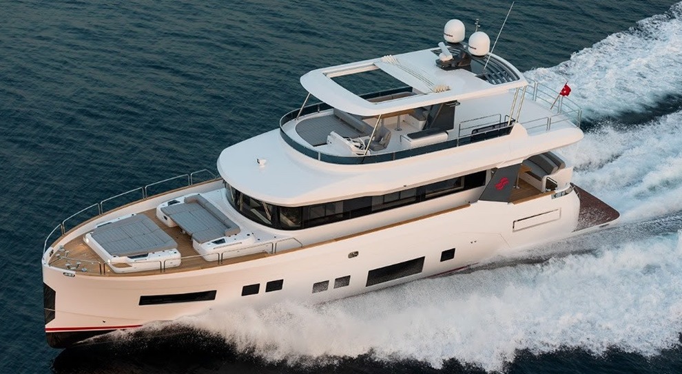 Il Sirena 64, yacht elegante del cantiere turco