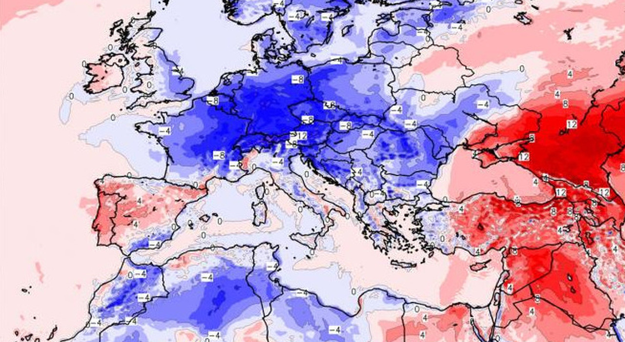De la chaleur record à la vague de froid en Italie