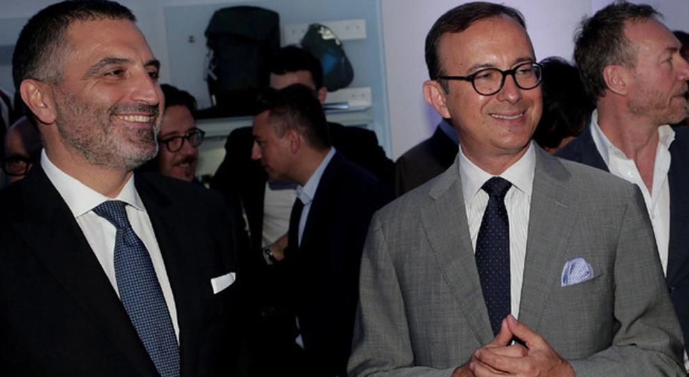 A sinistra Sergio Solero, Presidente e A.D. di BMW Italia, e Andrea Gucciardi, amministratore delegato Bmw Roma