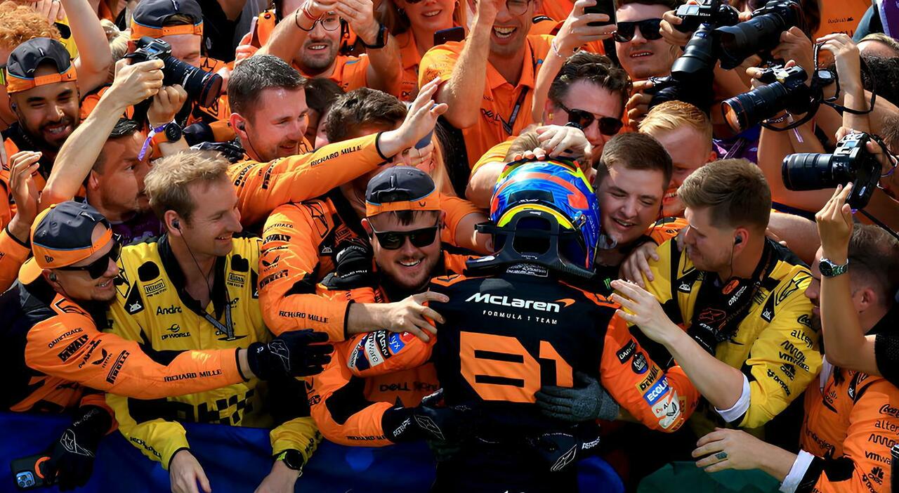 Oscar Piastri Wins Hungarian Grand Prix, McLaren Celebrates Team Success