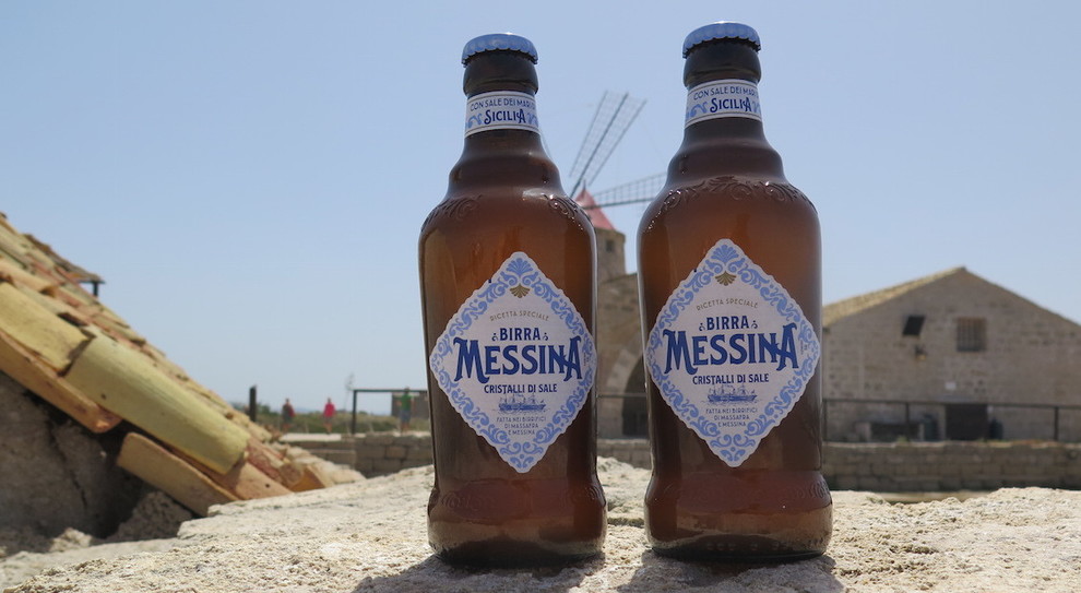 Birra Messina - Cristalli di Sale, Non Filtrata - cl 50 x 1 bottiglia vetro  