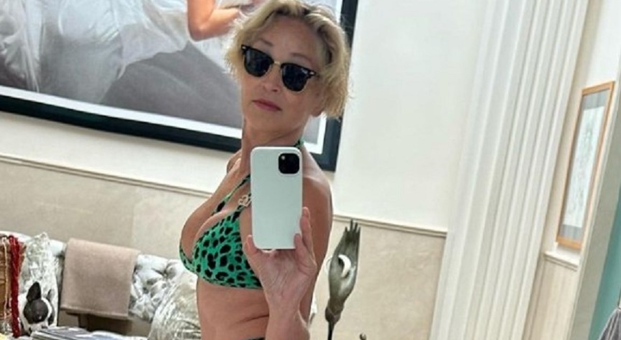 so (at 65 years old) the actress of “Basic Instinct” keeps fit