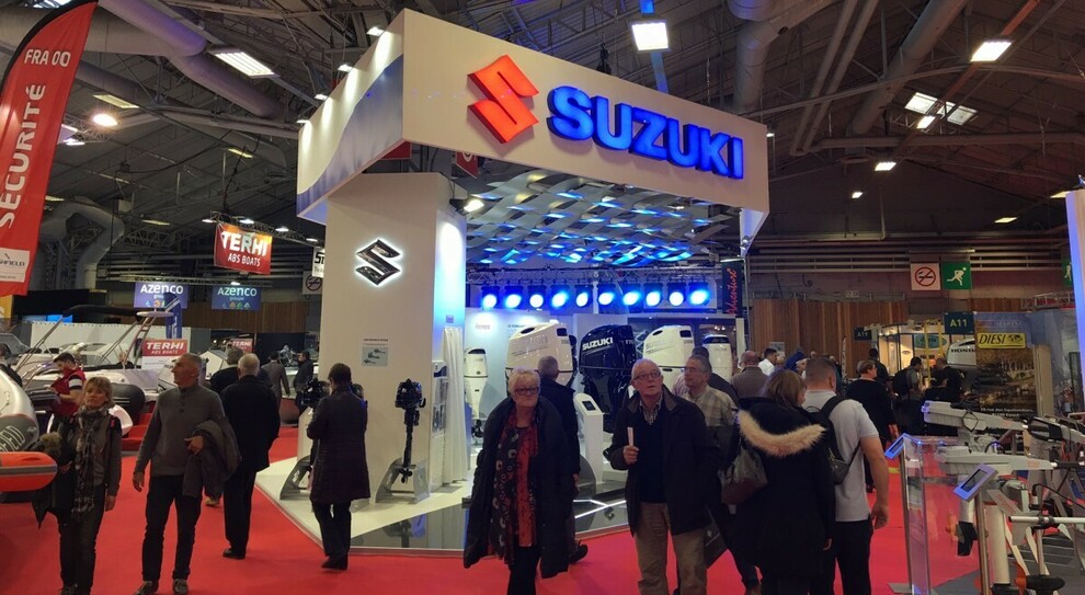 Lo Stand Suzuki al salone di Genova dello scorso anno