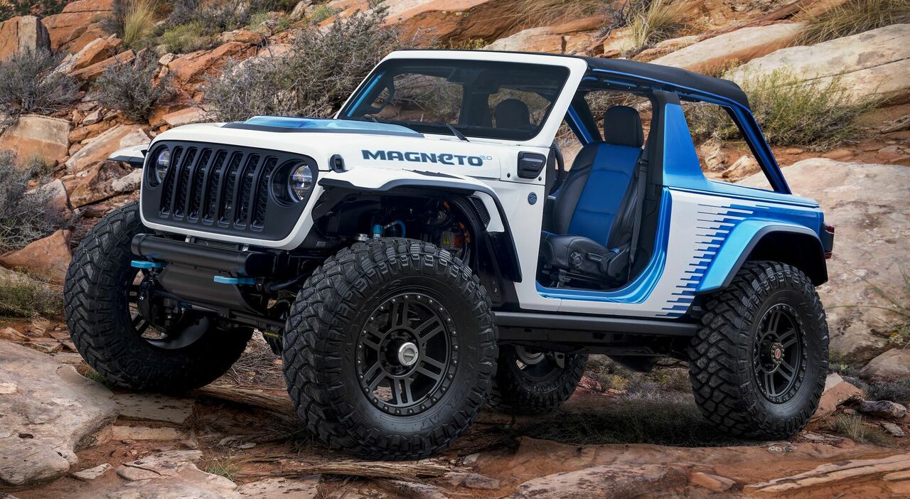 La Wrangler Magneto 2.0 concept protagonista del Easter Jeep Safari 2022