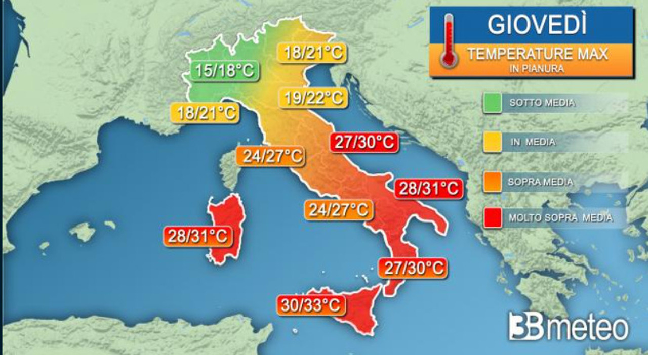 Meteo, Fine Dell'anticiclone Ma L'Italia Divisa In Due: Previsioni Per ...